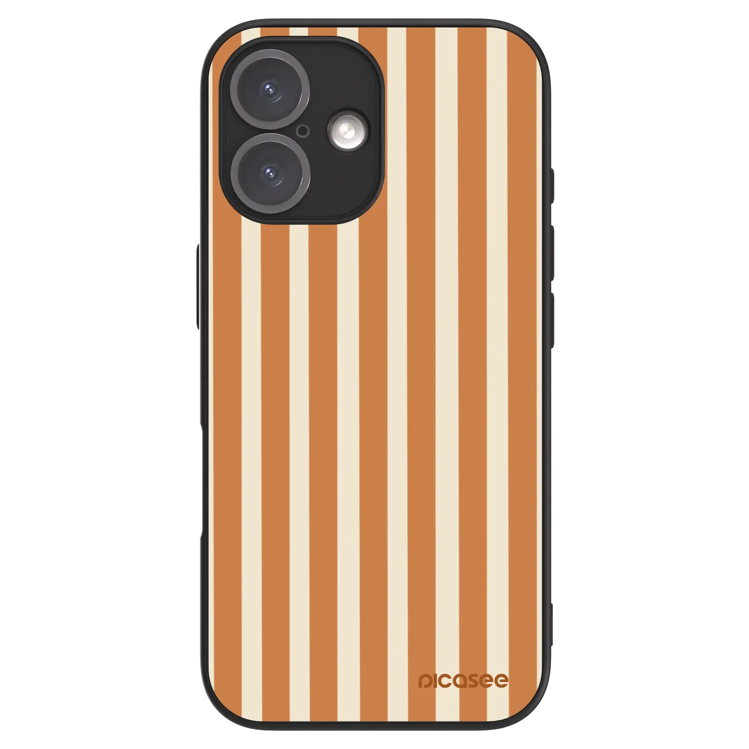 Picasee ULTIMATE CASE für Apple iPhone 16 - Orange lines