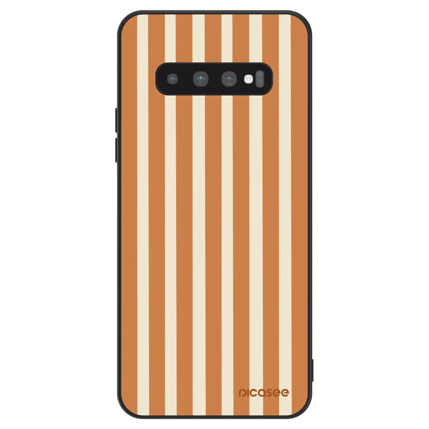 Picasee ULTIMATE CASE für Samsung Galaxy S10 Plus G975 - Orange lines
