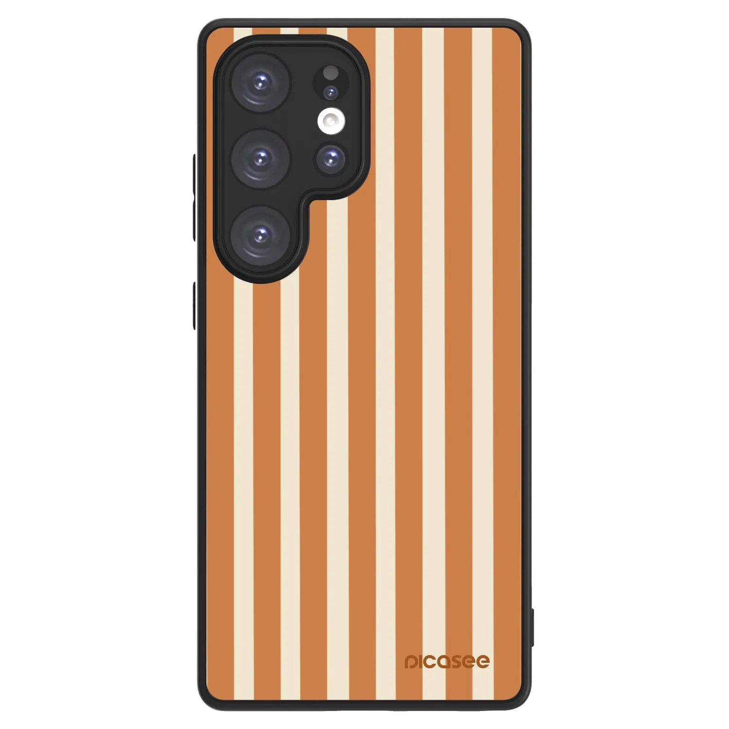 Picasee ULTIMATE CASE für Samsung Galaxy S25 Ultra 5G - Orange lines