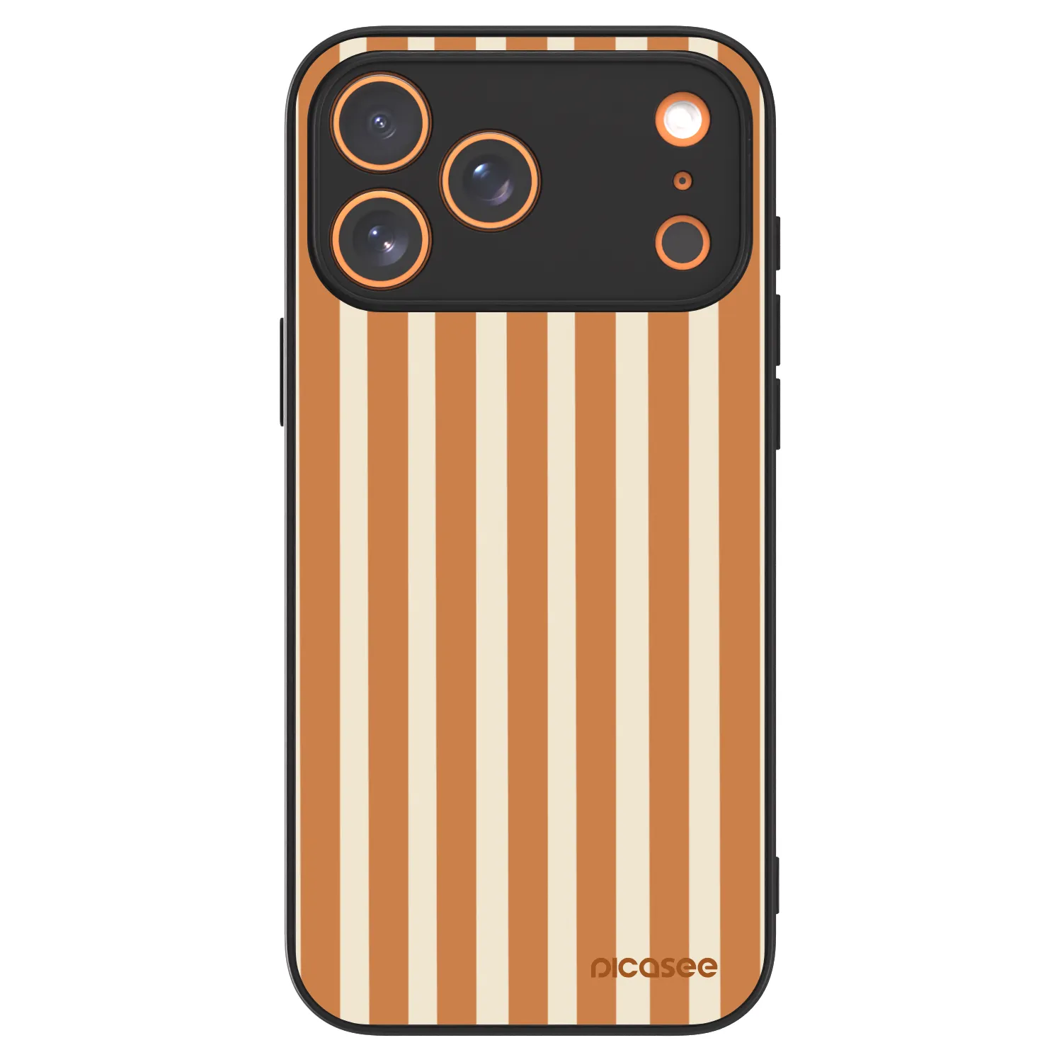 Picasee ULTIMATE CASE für Apple iPhone 17 Pro Max - Orange lines