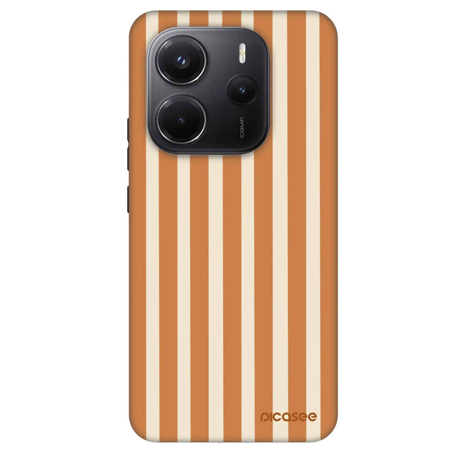 Picasee Fashion Case für Xiaomi Redmi Note 14 5G - Orange lines