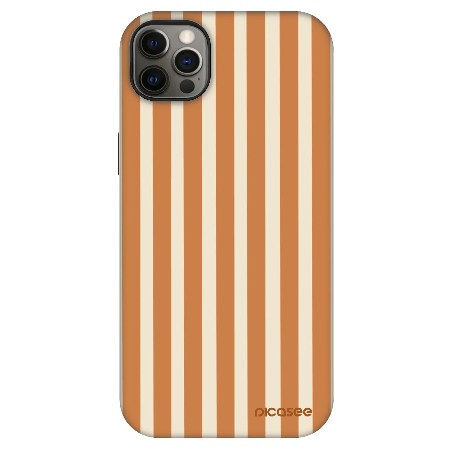 Picasee Fashion Case MagSafe für Apple iPhone 12 Pro Max - Orange lines