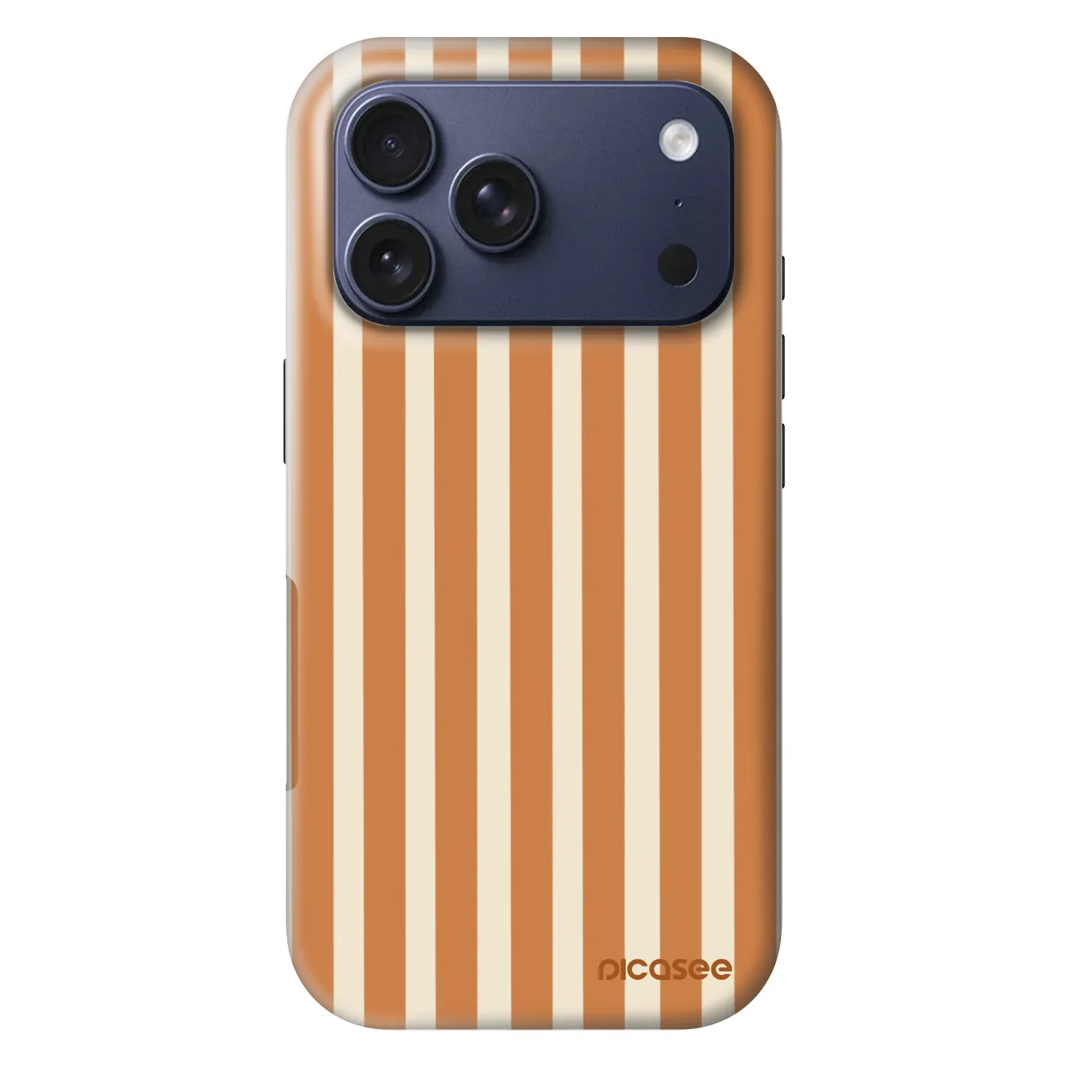 Picasee Fashion Case MagSafe für Apple iPhone 17 Pro - Orange lines