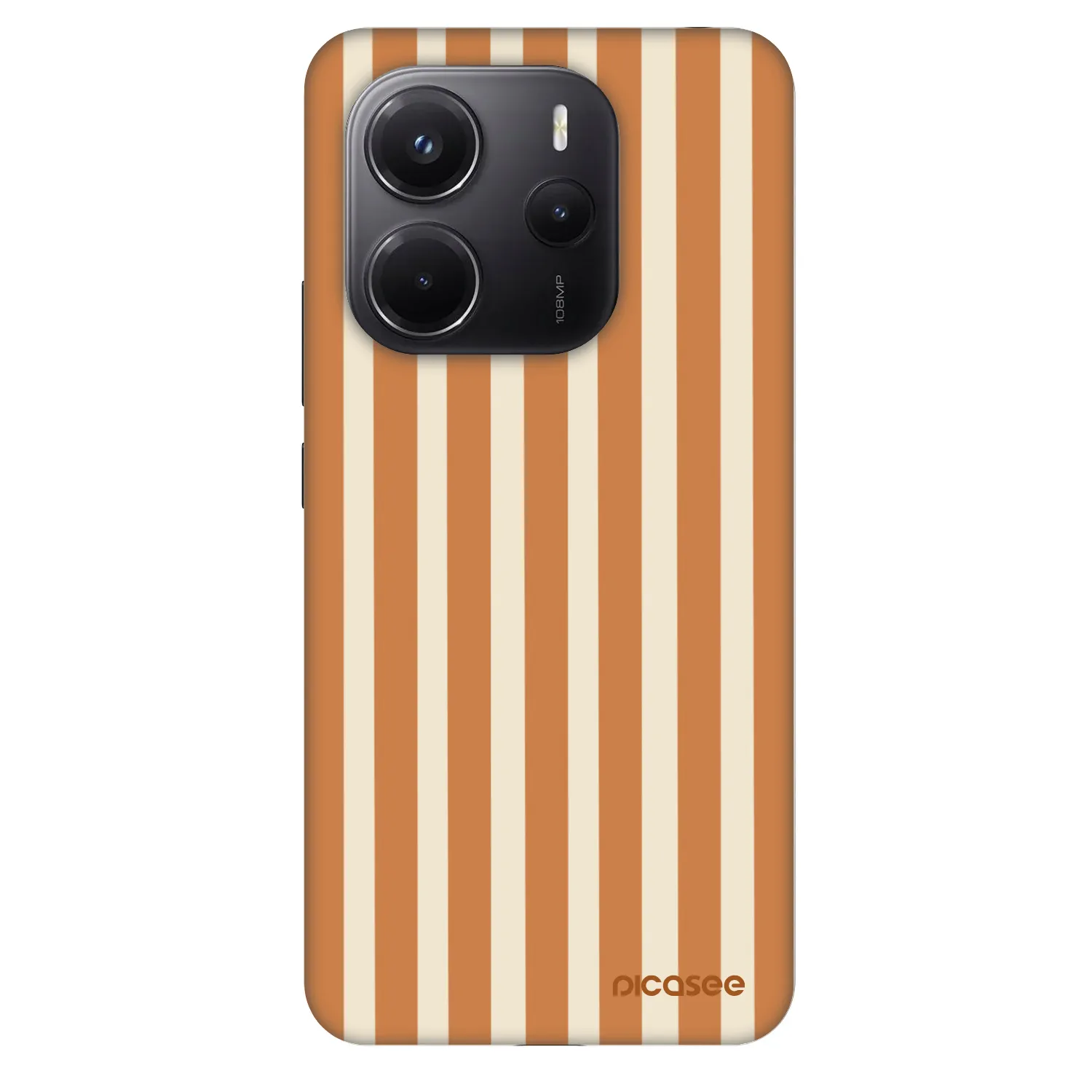 Picasee Fashion Case für Xiaomi Redmi Note 14 4G - Orange lines