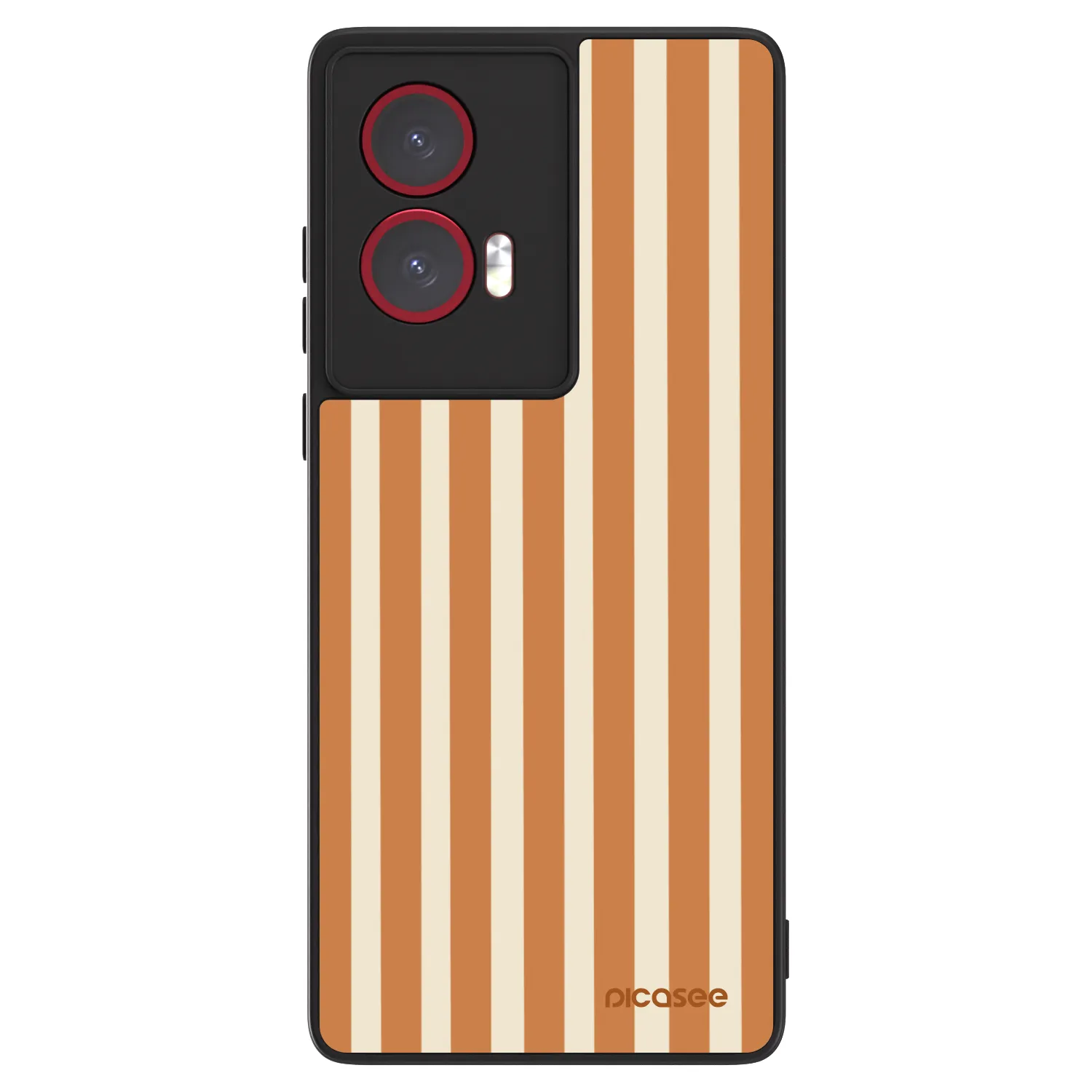 Picasee ULTIMATE CASE für Motorola Edge 50 Fusion - Orange lines