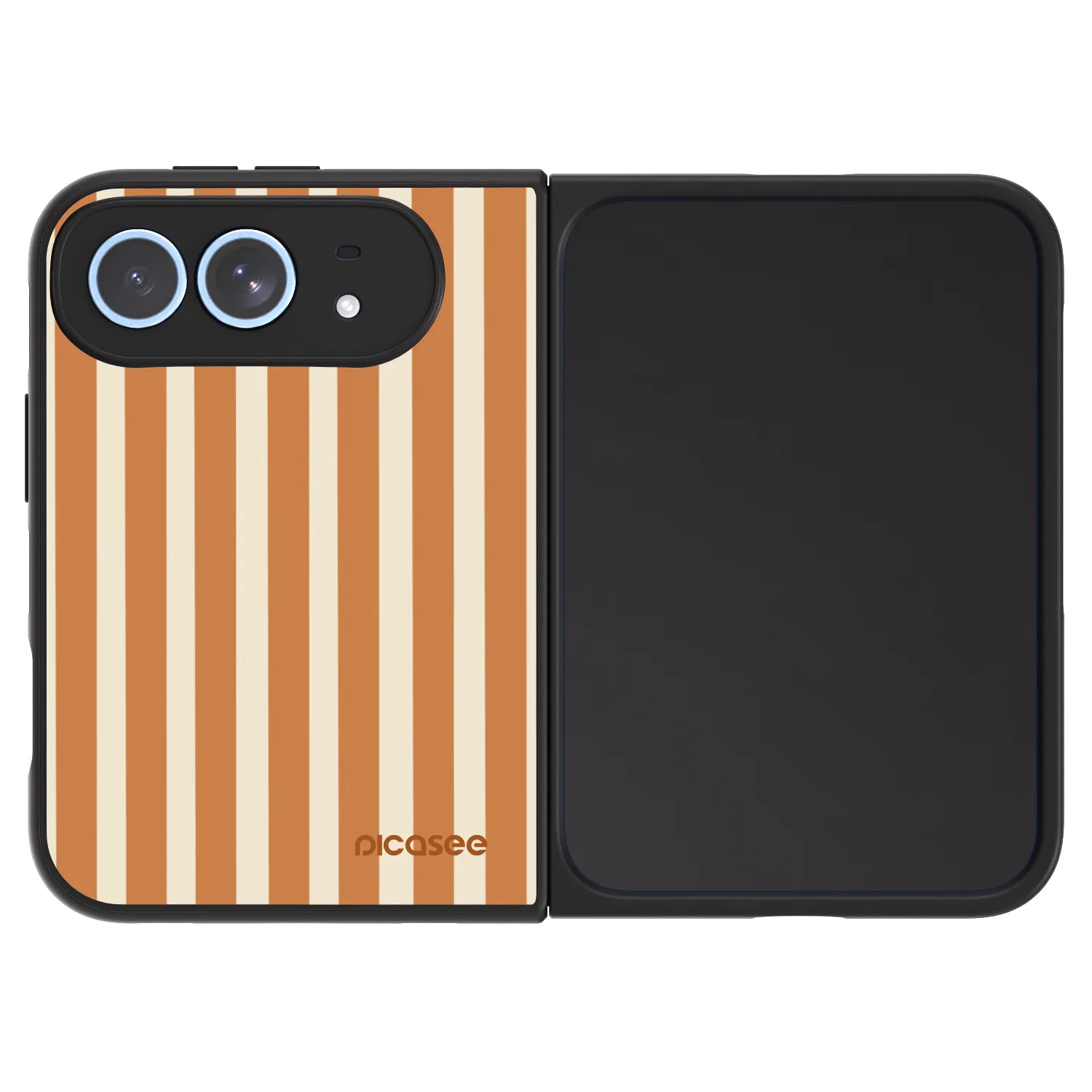 Picasee ULTIMATE CASE für Apple iPhone Duo - Orange lines