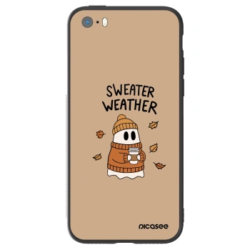 Hülle für Apple iPhone 5/5S/SE - Sweater ghost