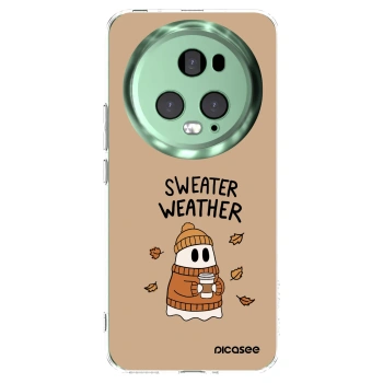 Picasee Honor Magic5 Pro Hülle - Transparentes Silikon - Sweater ghost