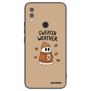 Picasee Xiaomi Redmi Note 7 Hülle - Schwarzes Silikon - Sweater ghost
