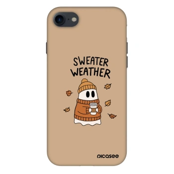Hülle für Apple iPhone SE 2022 - Sweater ghost