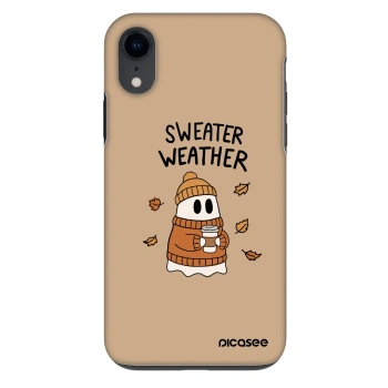 Hülle für Apple iPhone XR - Sweater ghost