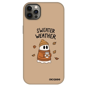 Hülle für Apple iPhone 12 Pro Max - Sweater ghost