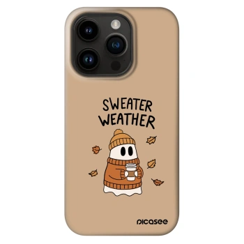 Hülle für Apple iPhone 14 Pro - Sweater ghost
