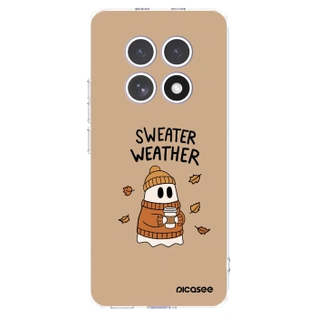 Picasee Xiaomi Redmi Note 15 4G Hülle - Transparentes Silikon - Sweater ghost
