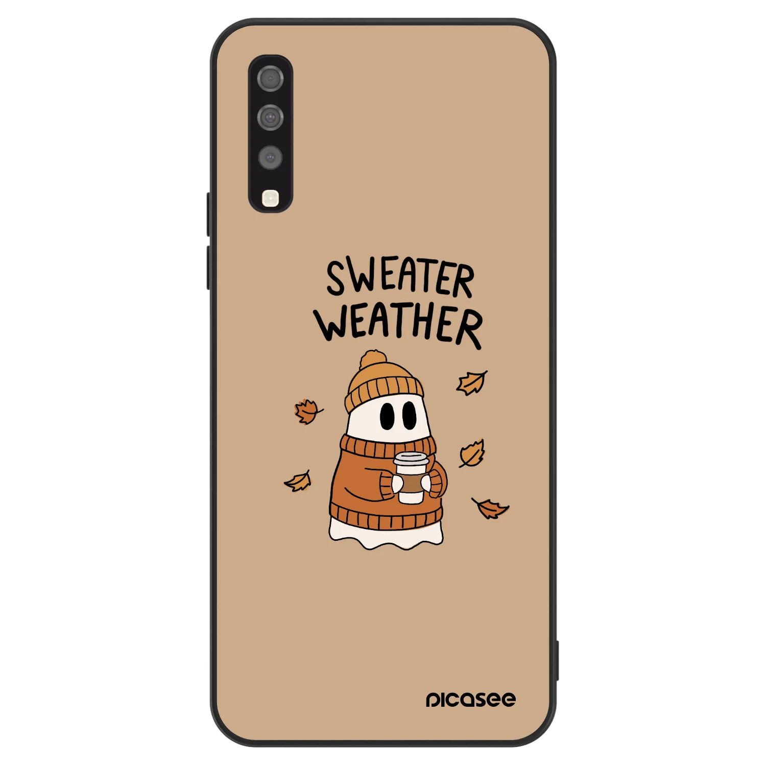 Picasee ULTIMATE CASE für Samsung Galaxy A70 A705F - Sweater ghost