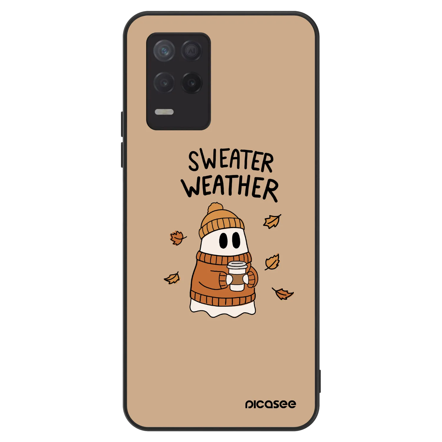 Picasee ULTIMATE CASE für Realme 8 5G - Sweater ghost