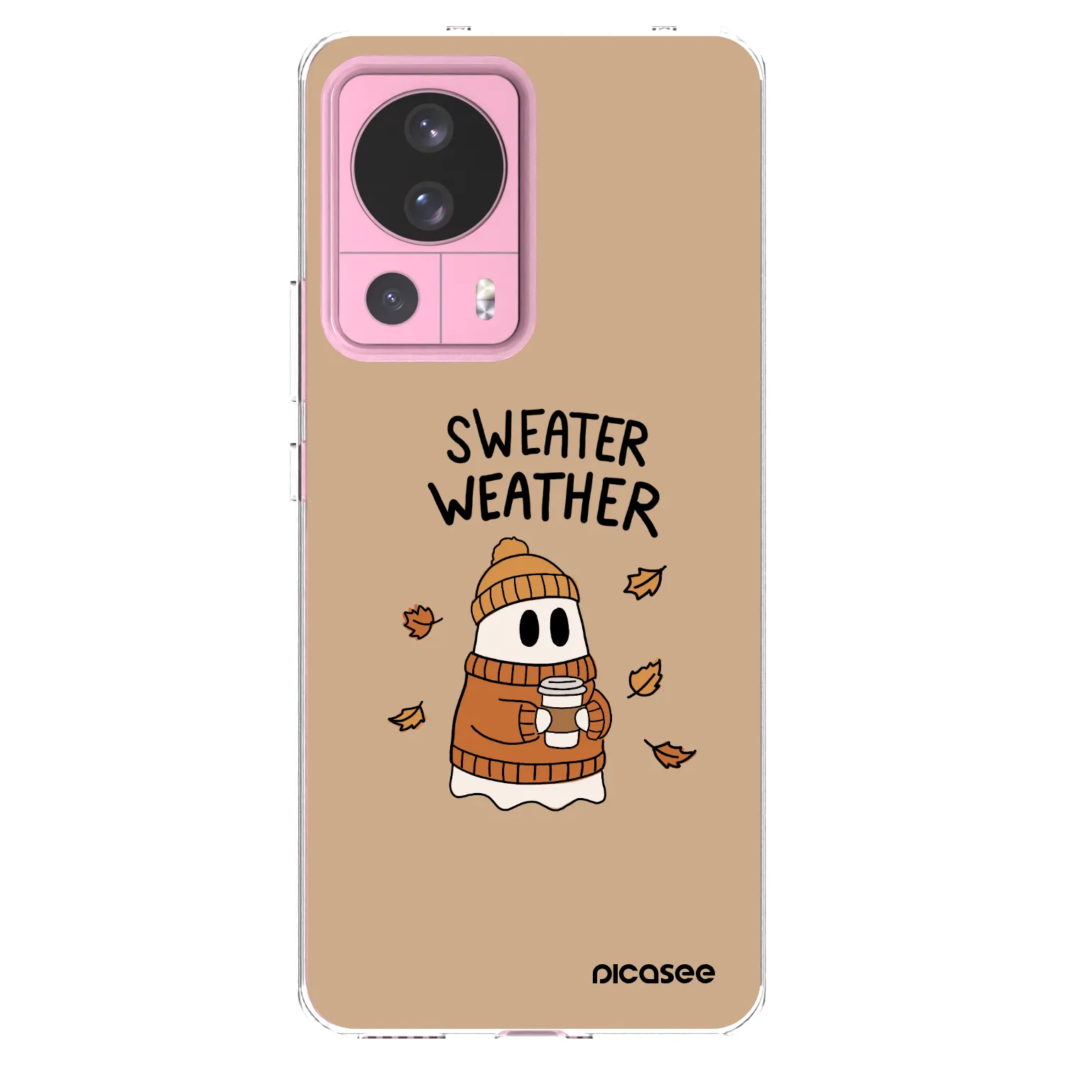 Picasee Xiaomi 13 Lite Hülle - Transparentes Silikon - Sweater ghost