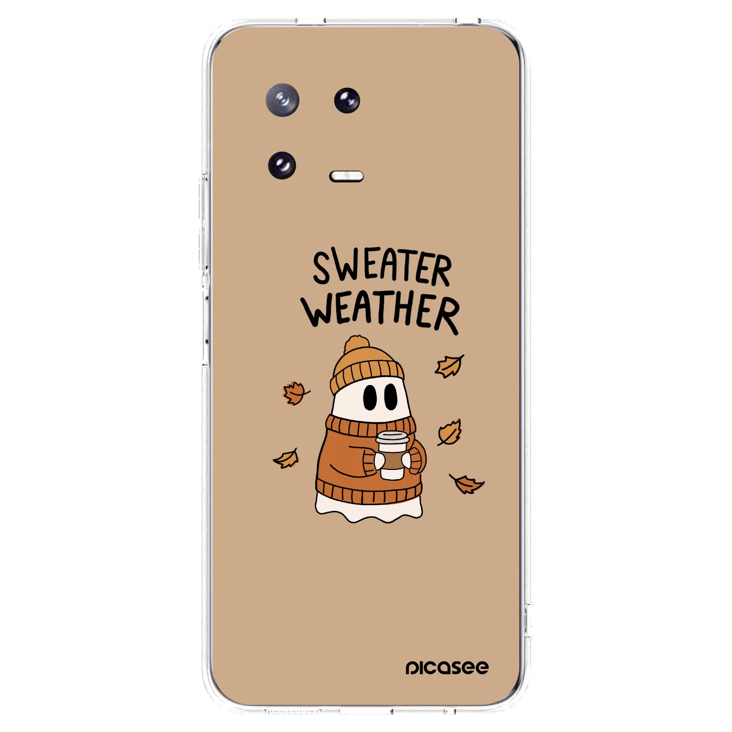 Picasee Xiaomi 13 Pro Hülle - Transparentes Silikon - Sweater ghost