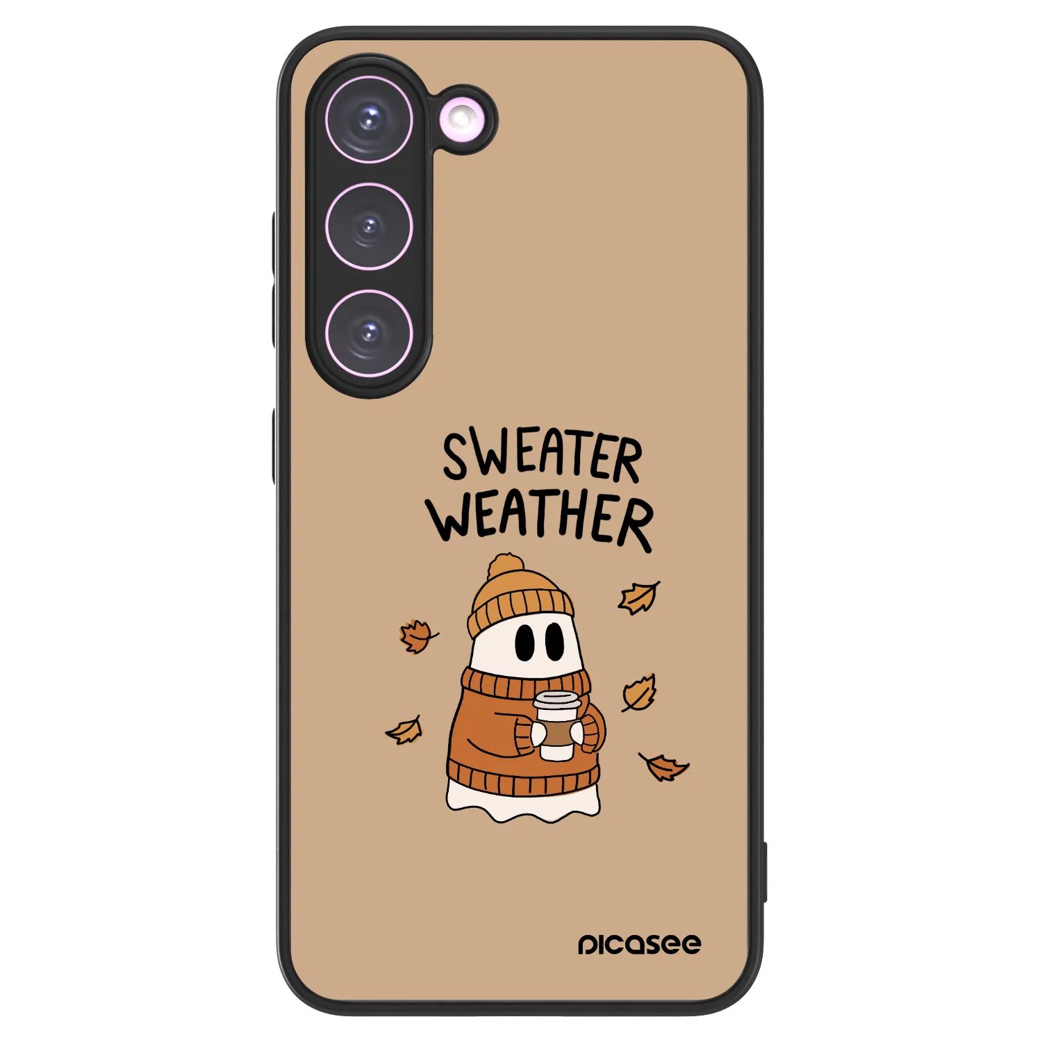 Picasee ULTIMATE CASE PowerShare für Samsung Galaxy S23 5G - Sweater ghost