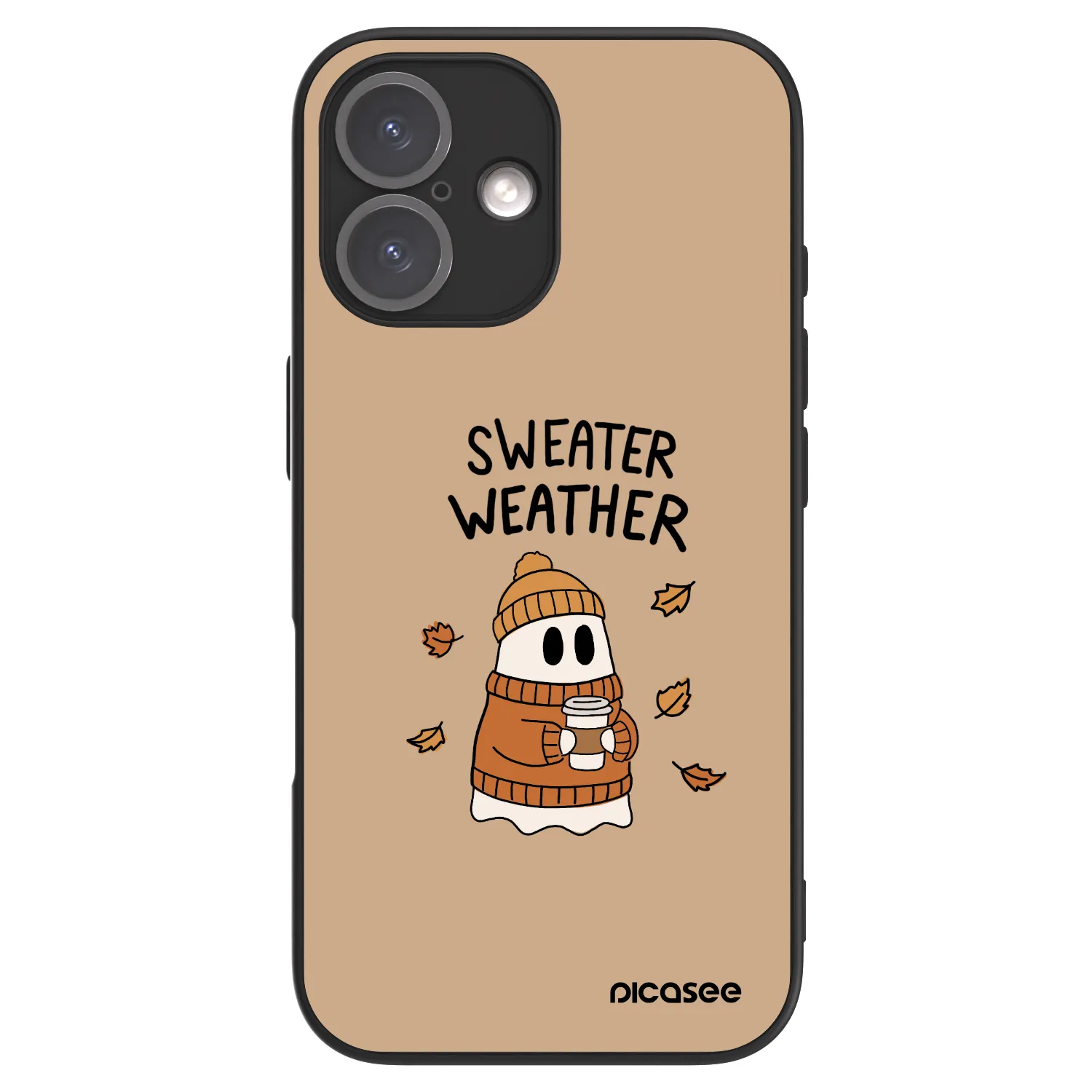 Picasee ULTIMATE CASE MagSafe für Apple iPhone 16 - Sweater ghost