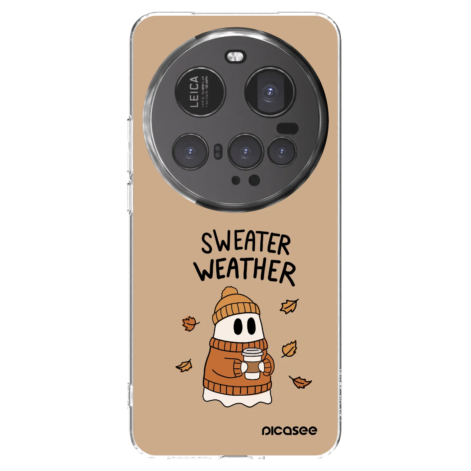 Picasee Xiaomi 15 Ultra Hülle - Transparentes Silikon - Sweater ghost