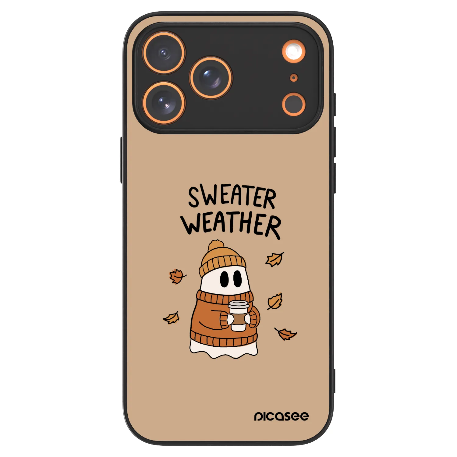 Picasee ULTIMATE CASE MagSafe für Apple iPhone 17 Pro Max - Sweater ghost