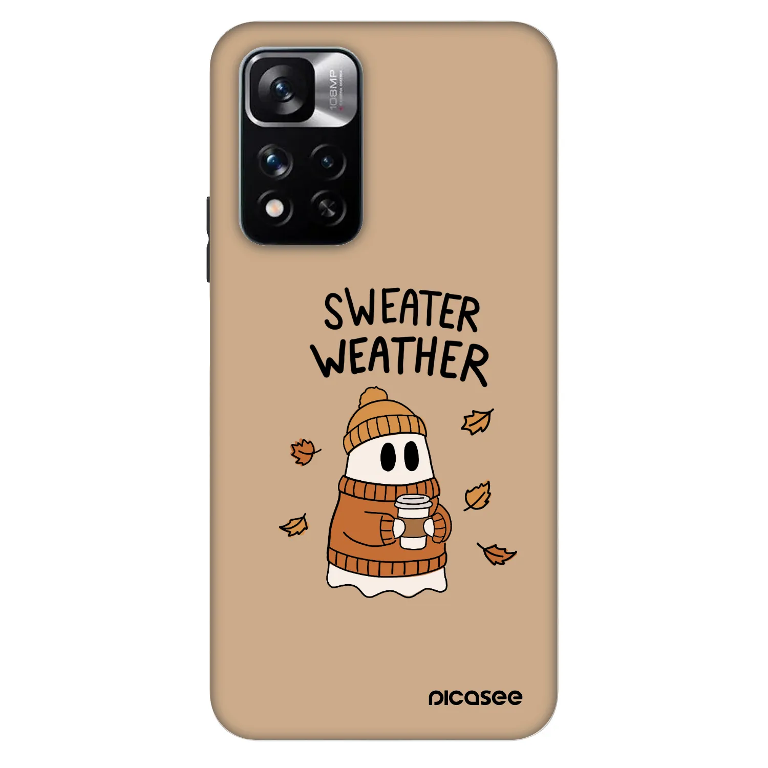 Picasee Fashion Case für Xiaomi Redmi Note 11 Pro 5G - Sweater ghost