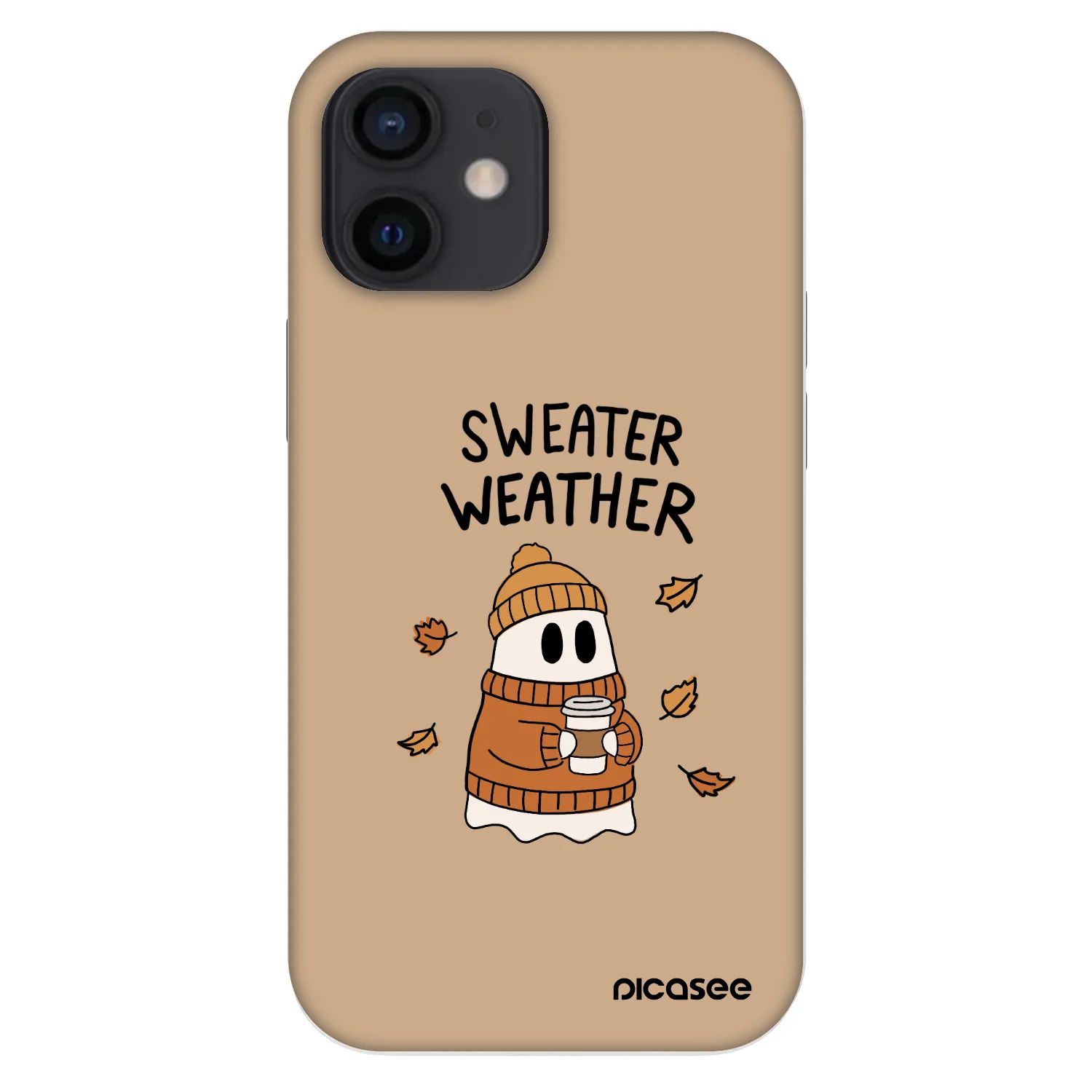 Picasee Fashion Case für Apple iPhone 12 mini - Sweater ghost