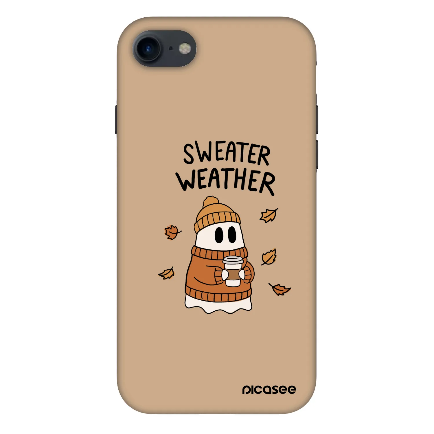Picasee Fashion Case für Apple iPhone SE 2022 - Sweater ghost