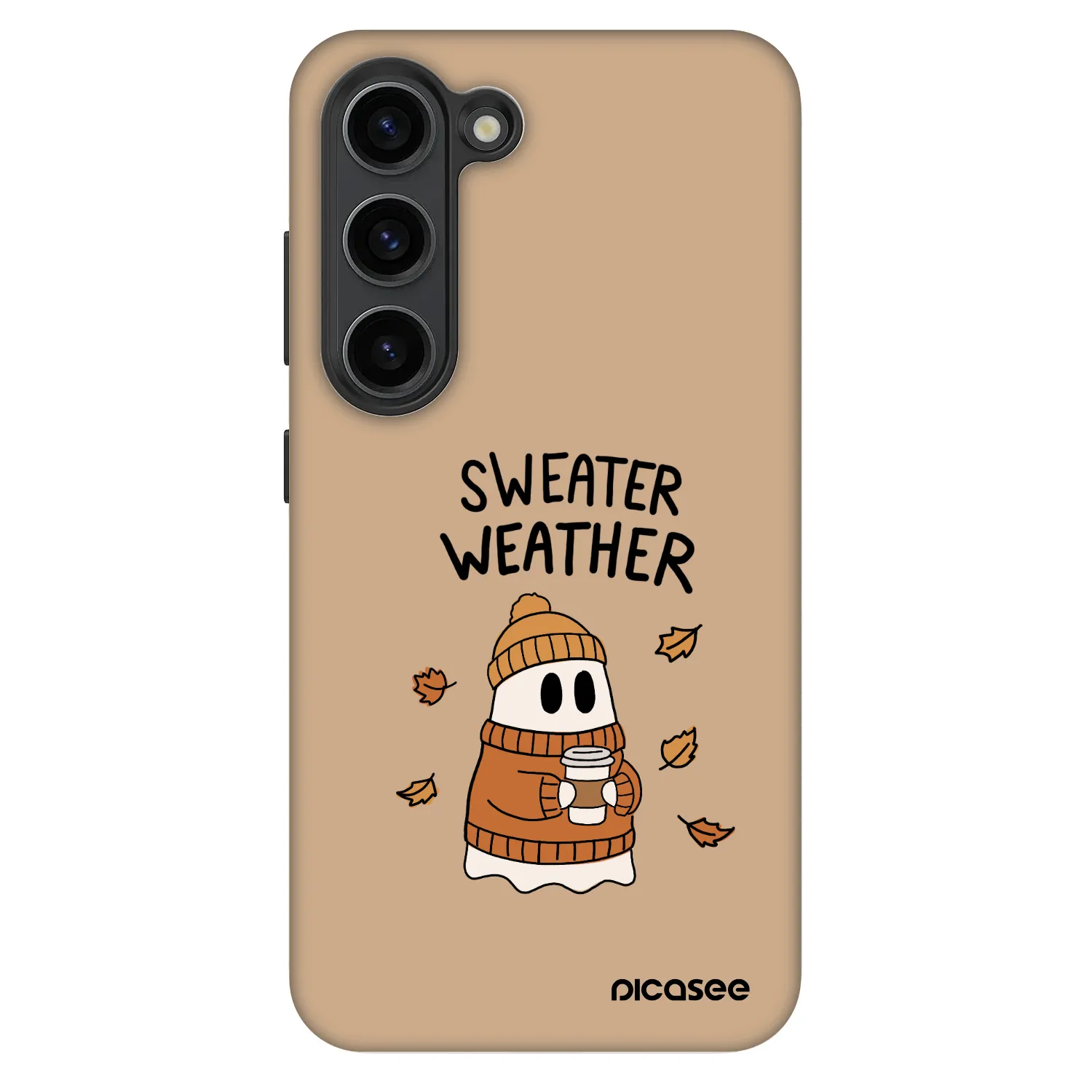 Picasee Fashion Case für Samsung Galaxy S23 5G - Sweater ghost