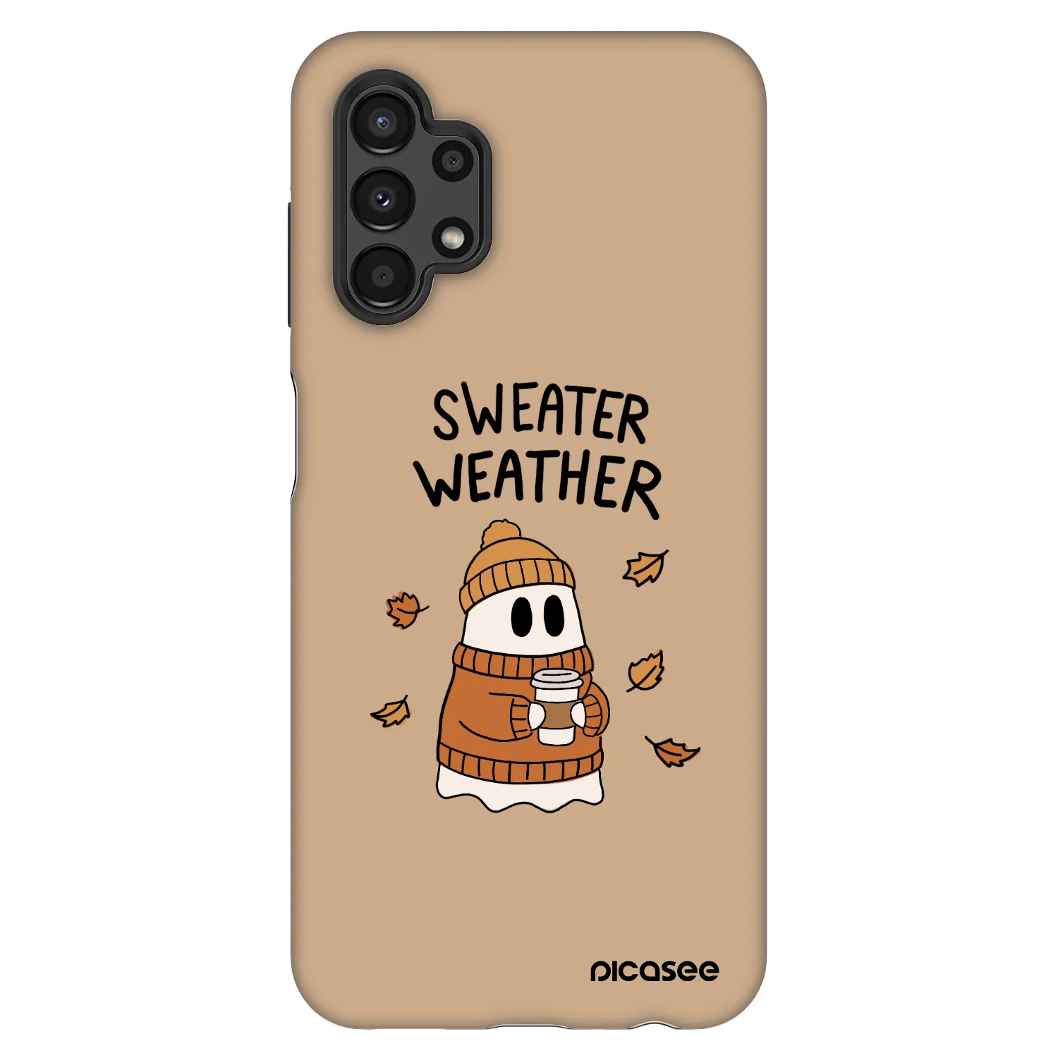 Picasee Fashion Case für Samsung Galaxy A13 4G A135 - Sweater ghost