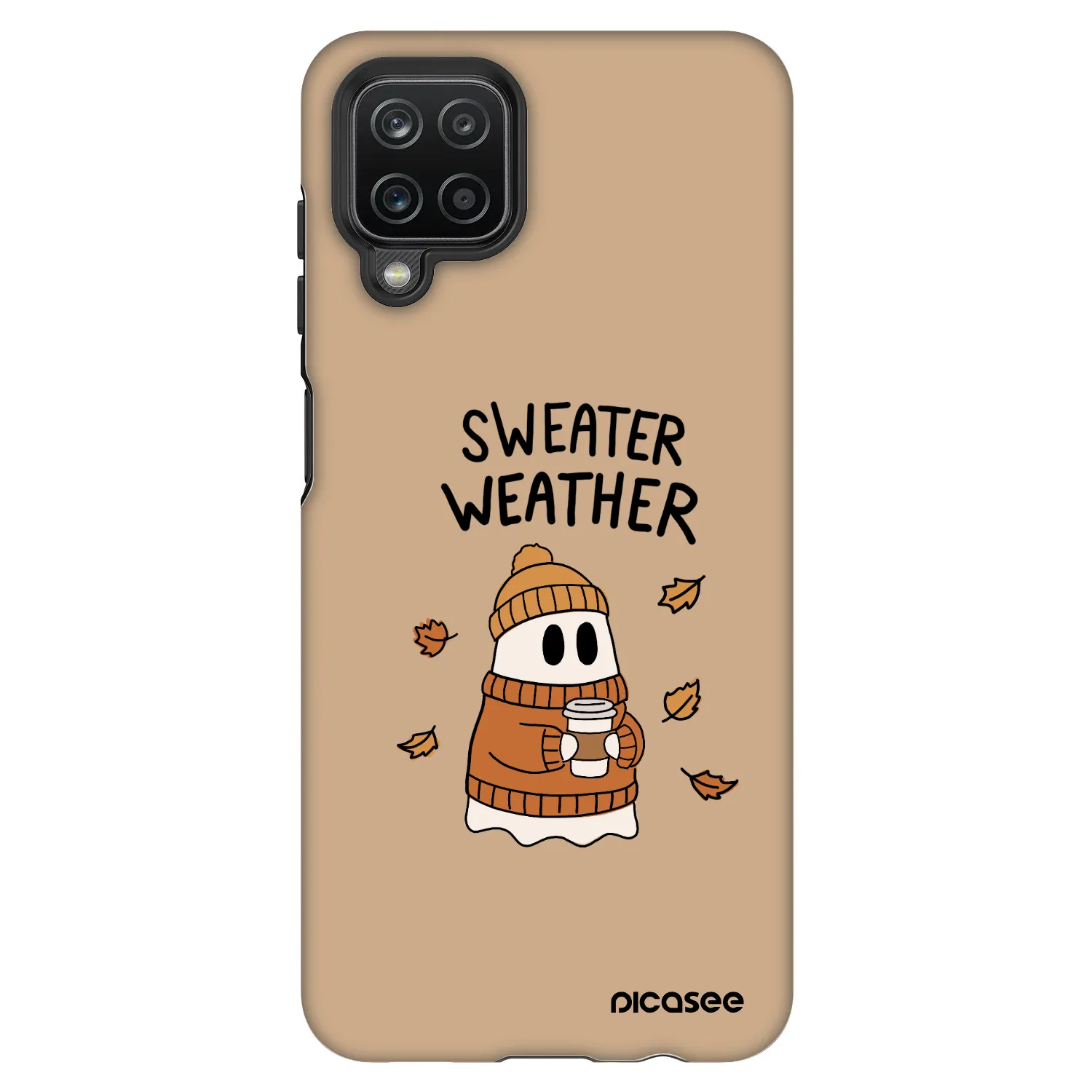 Picasee Fashion Case für Samsung Galaxy A12 A125F - Sweater ghost