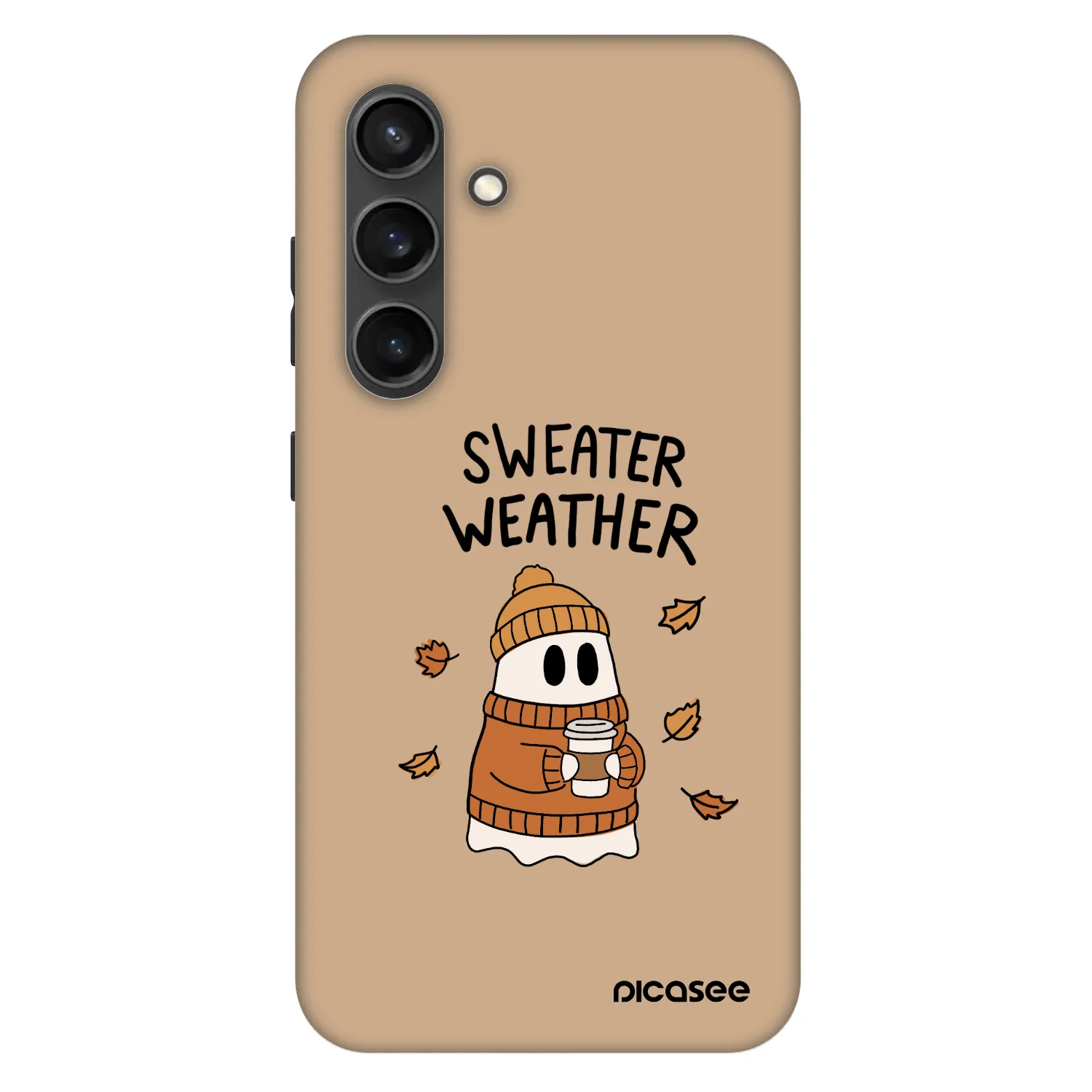Picasee Fashion Case PowerShare pro Samsung Galaxy S24 S921B 5G - Sweater ghost