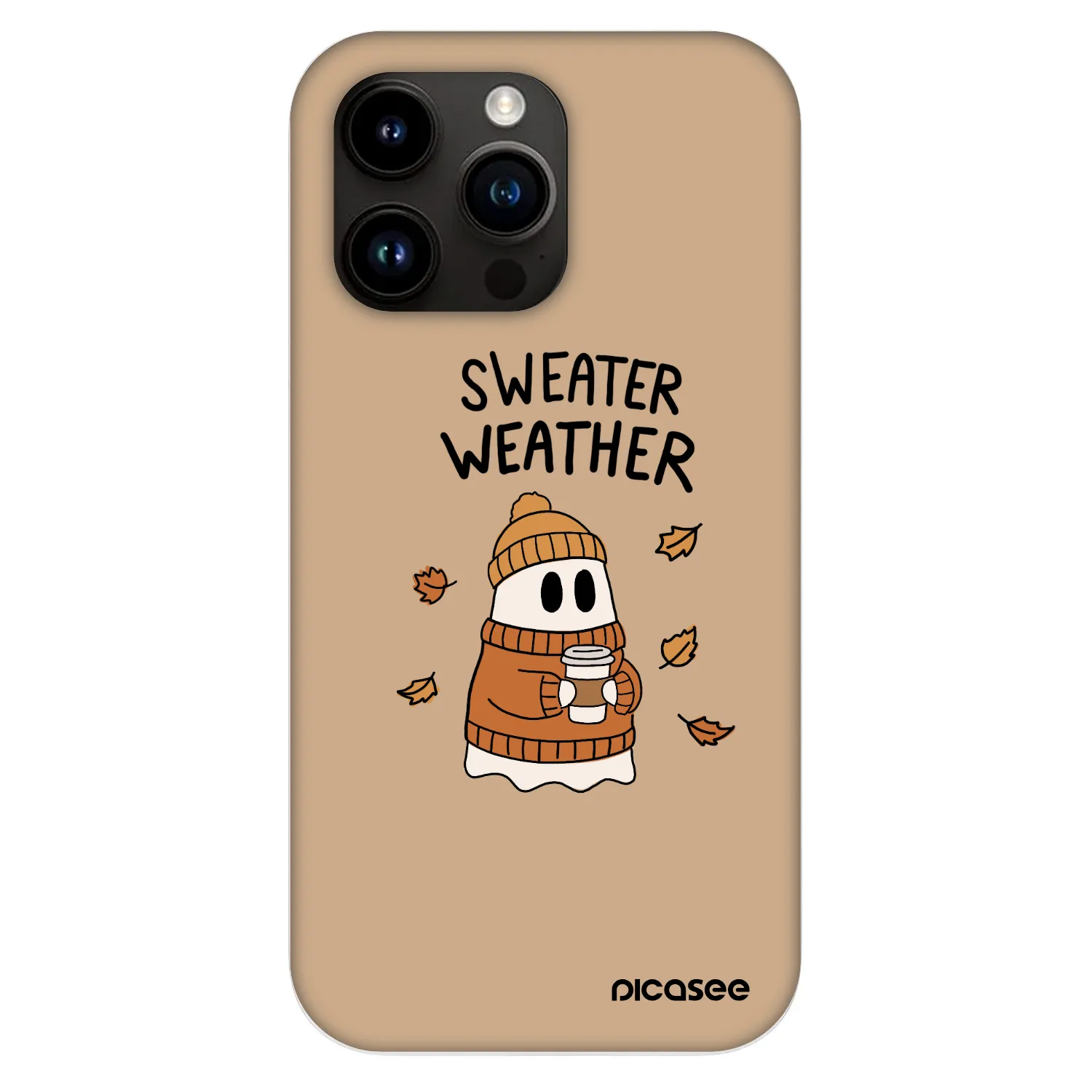 Picasee Fashion Case MagSafe für Apple iPhone 13 Pro - Sweater ghost