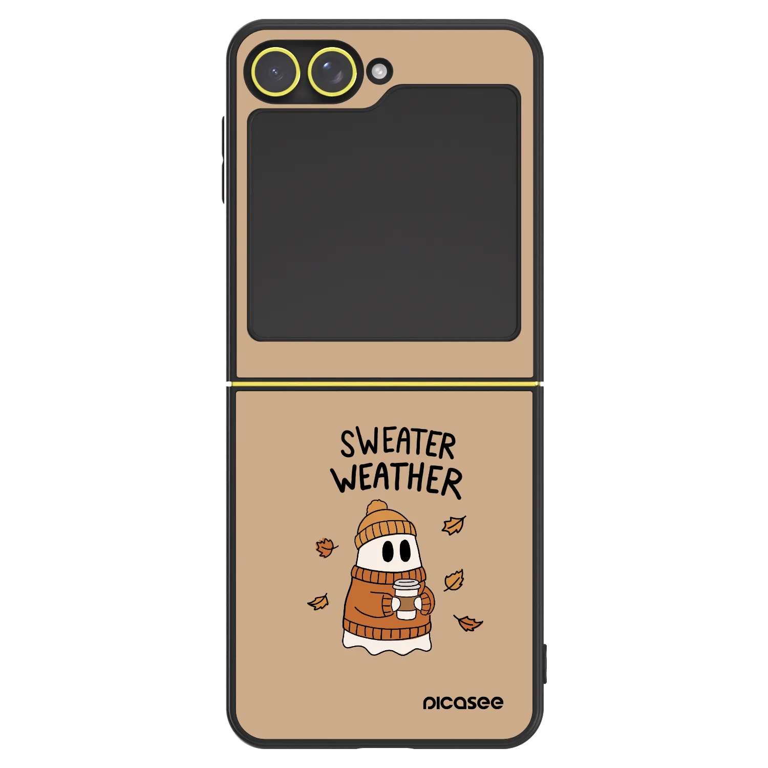 Picasee ULTIMATE CASE für Samsung Galaxy Z Flip7 FE 5G - Sweater ghost