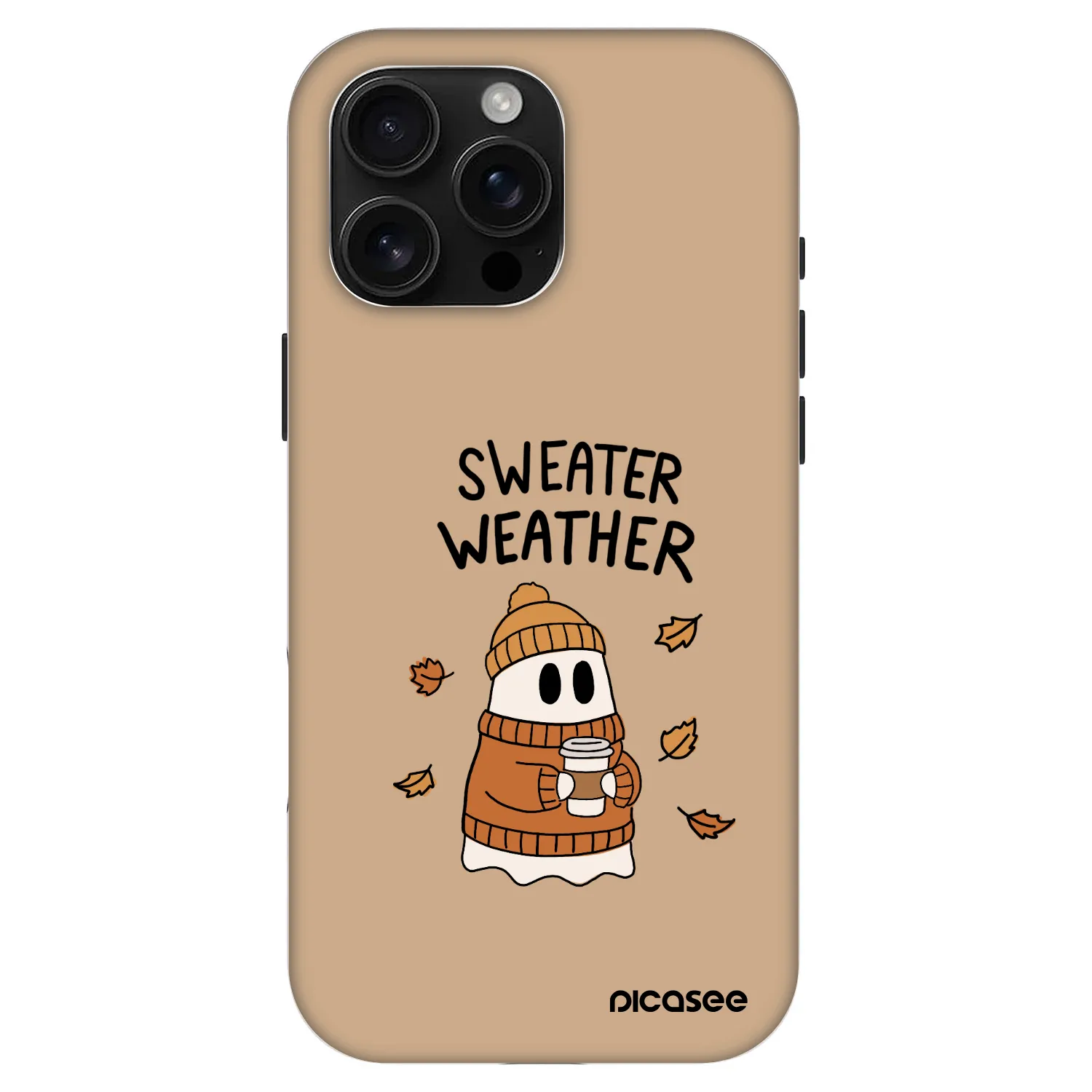 Picasee Fashion Case MagSafe für Apple iPhone 16 Pro Max - Sweater ghost