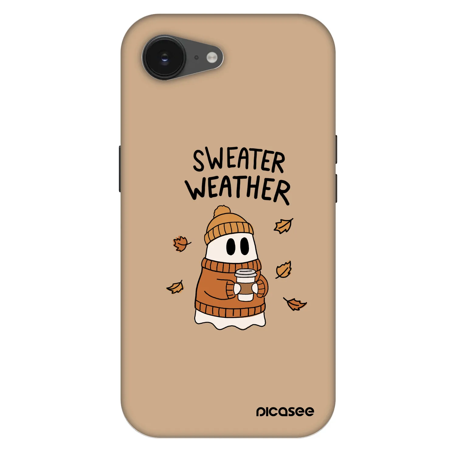 Picasee Fashion Case MagSafe für Apple iPhone 16e - Sweater ghost