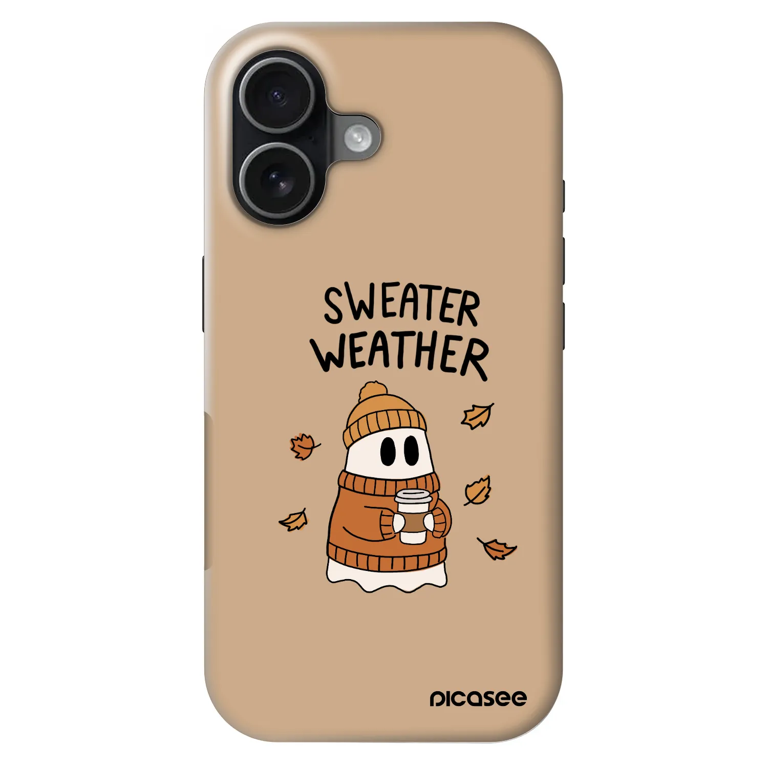 Picasee Fashion Case MagSafe für Apple iPhone 17 - Sweater ghost