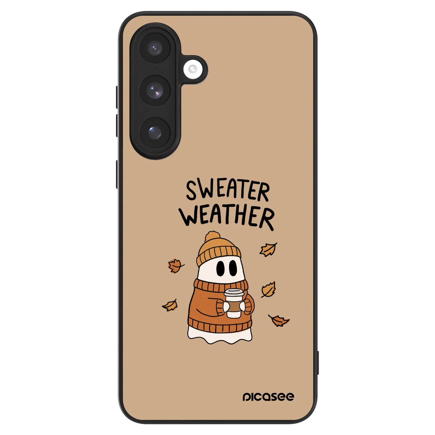 Picasee ULTIMATE CASE PowerShare für Samsung Galaxy S25 FE 5G - Sweater ghost
