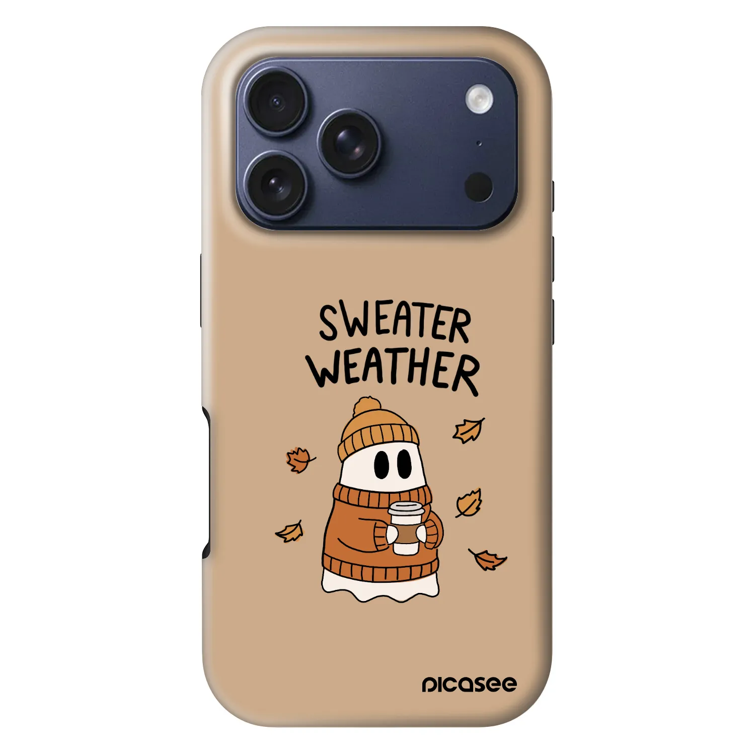 Picasee Fashion Case MagSafe für Apple iPhone 18 Pro - Sweater ghost