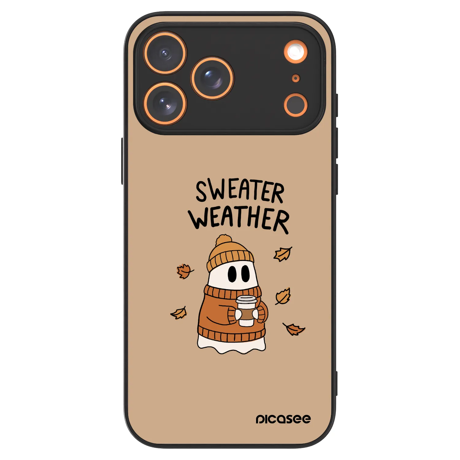 Picasee ULTIMATE CASE MagSafe für Apple iPhone 18 Pro Max - Sweater ghost