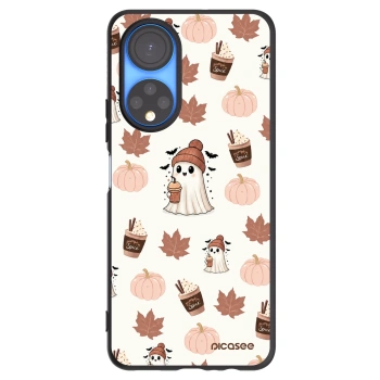 Picasee Honor X7 Hülle - Schwarzes Silikon - Pumpkin spice