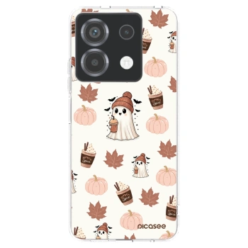 Picasee Xiaomi Poco X6 Hülle - Transparentes Silikon - Pumpkin spice