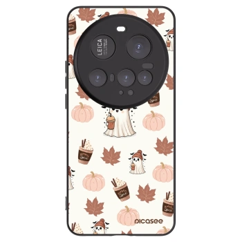 Picasee Xiaomi 15 Ultra Hülle - Schwarzes Silikon - Pumpkin spice