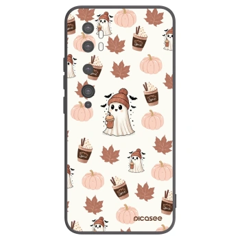 Picasee Xiaomi Mi Note 10 (Pro) Hülle - Schwarzes Silikon - Pumpkin spice
