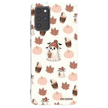 Picasee Samsung Galaxy S20+ G985F Hülle - Transparentes Silikon - Pumpkin spice