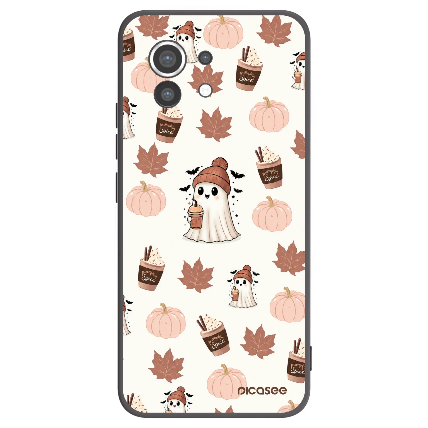 Picasee Xiaomi Mi 11 Hülle - Schwarzes Silikon - Pumpkin spice