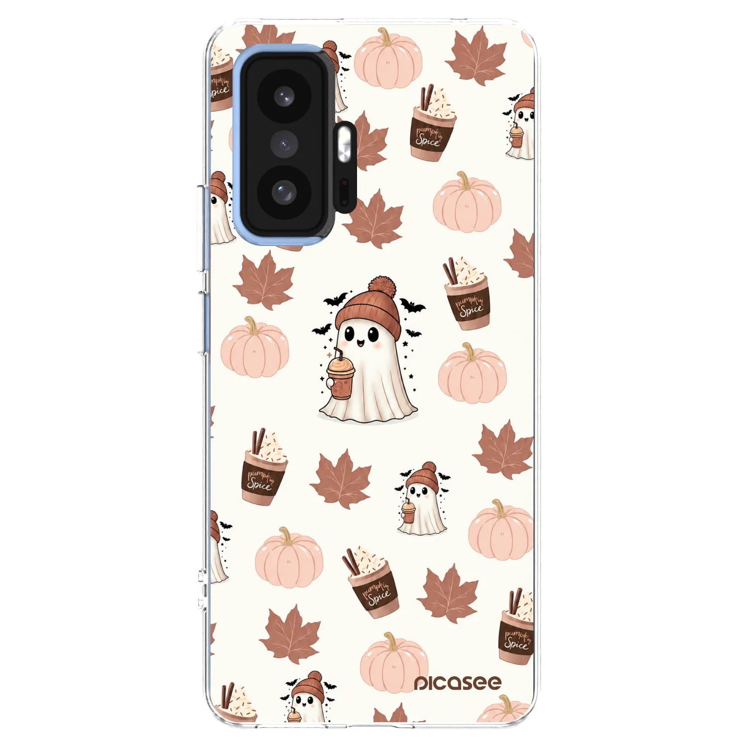 Picasee Xiaomi 11T Hülle - Transparentes Silikon - Pumpkin spice