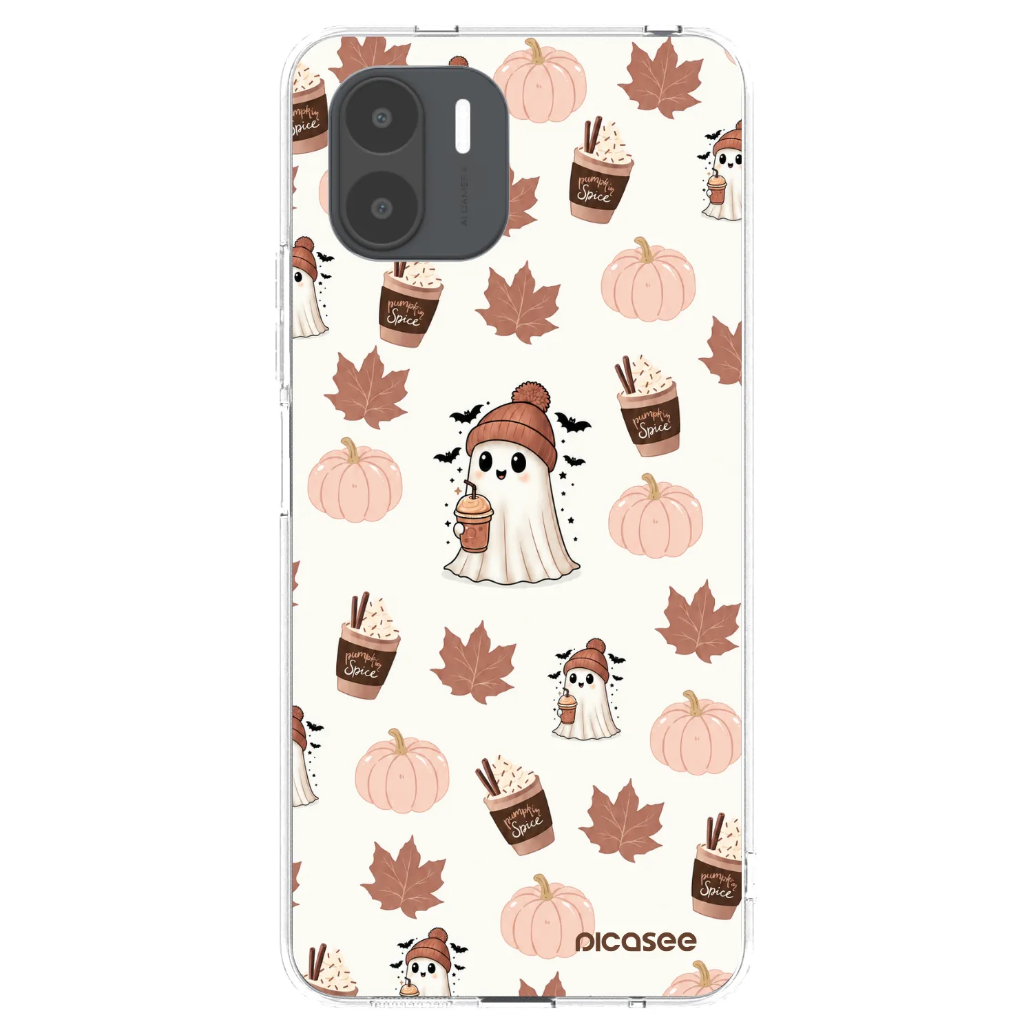 Picasee Xiaomi Redmi A2 Hülle - Transparentes Silikon - Pumpkin spice