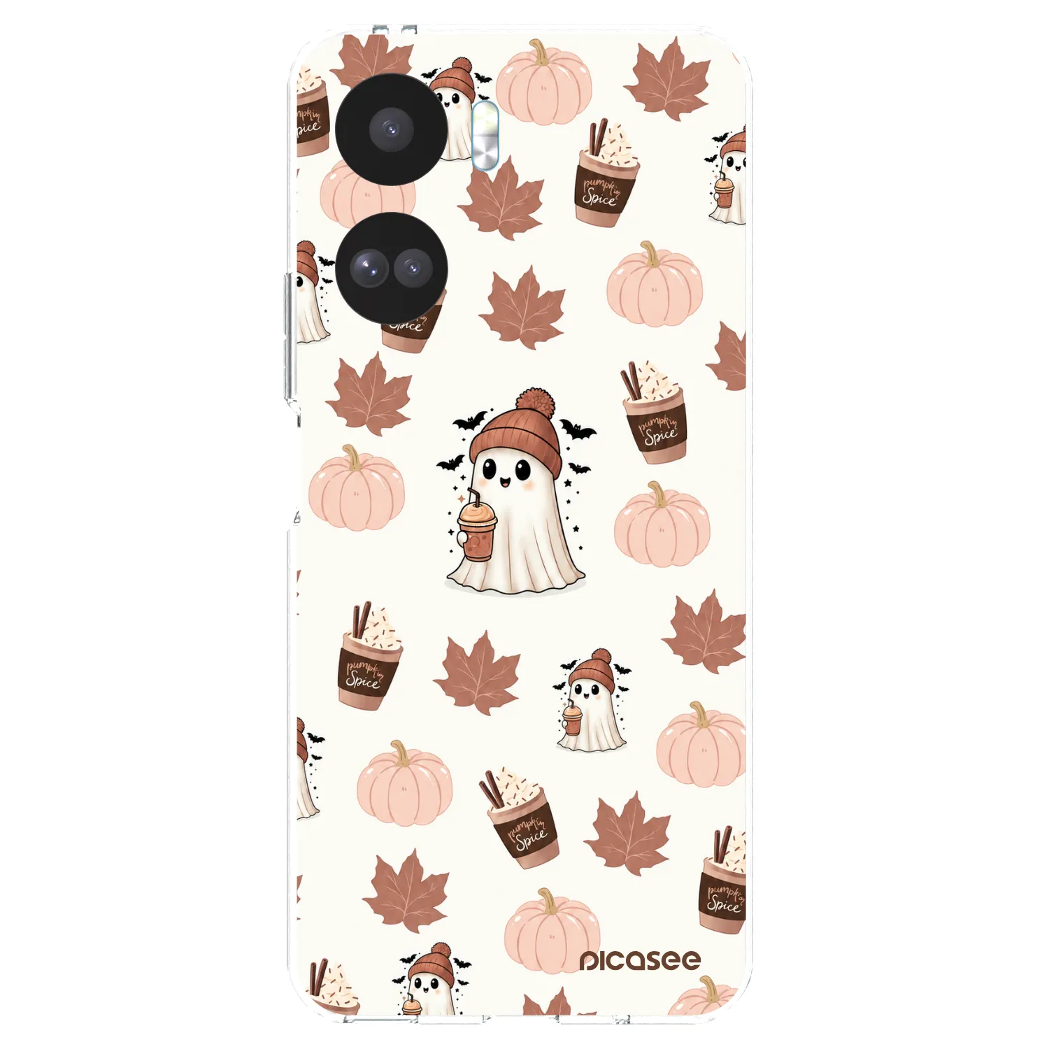 Picasee Honor 90 Lite 5G Hülle - Transparentes Silikon - Pumpkin spice